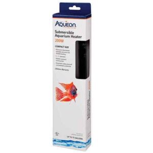 Aqueon-100528588-Glass-Adjustable-Heater,Black-,-200W